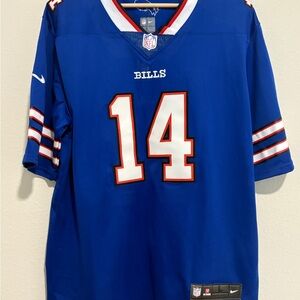 #135 Buffalo Bills LARGE Jersey Stefan Diggs Nike Blue NFL Football “On Field”